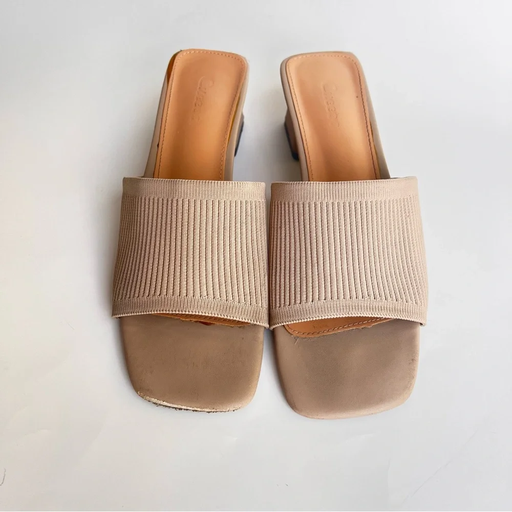 Knit mules slides Women's Slide Sandals size 8 - Picture 8 of 15